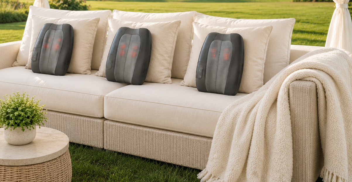 Visit the Heated Massage Veranda Lounge