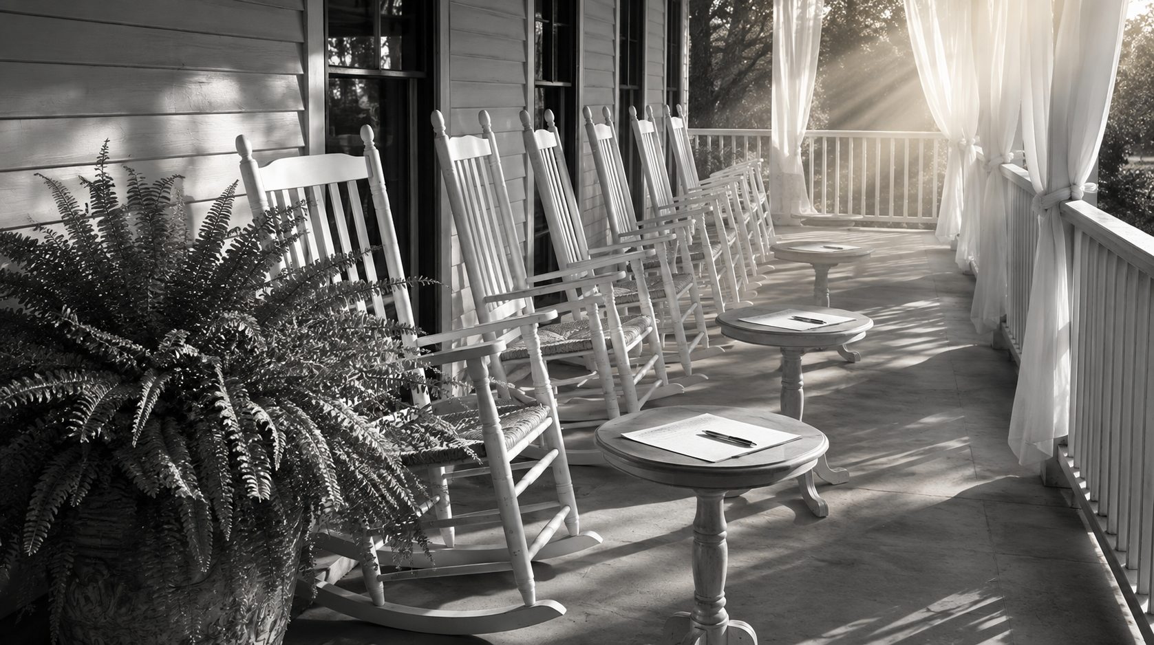 The Poetry Porch — a gathering space for poets and rockers